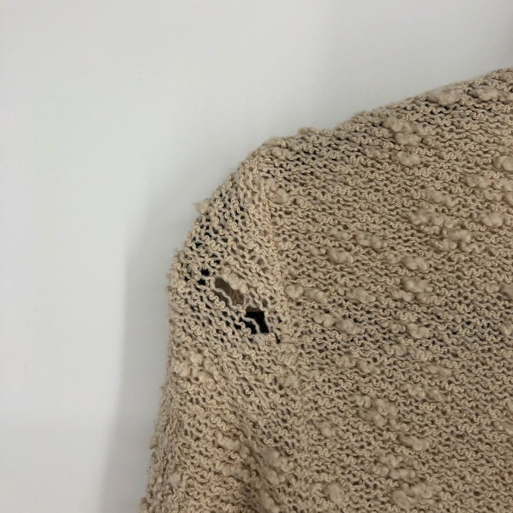 KNOX ROSE Popcorn Ragged Knit Scoop Neck Sweater - Picture 5 of 6